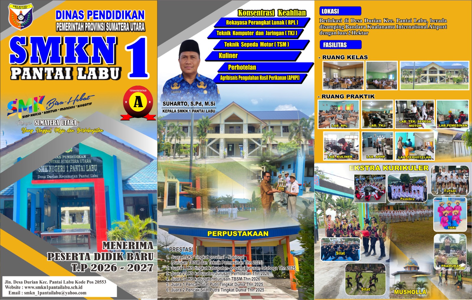 brosur depan